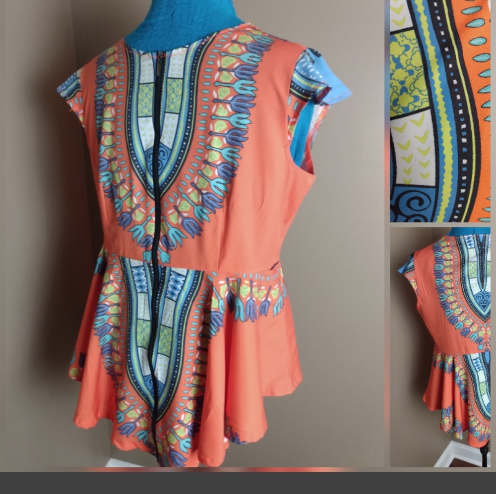 African Design pepkum top